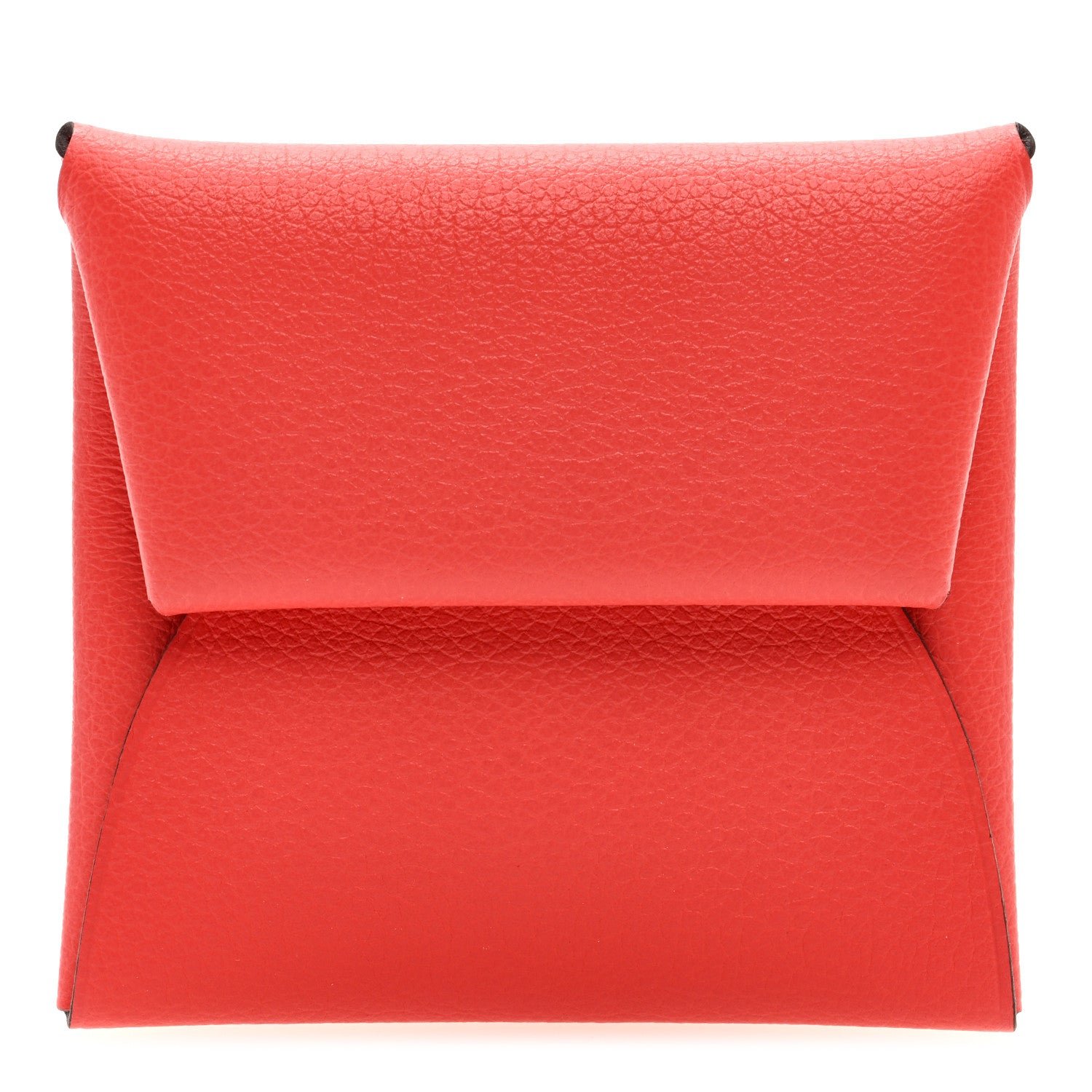 Hermes Evercolor Bastia Verso Coin Purse Rose Texas Sienne