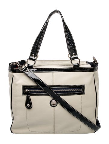 Leather Top Handle Bag