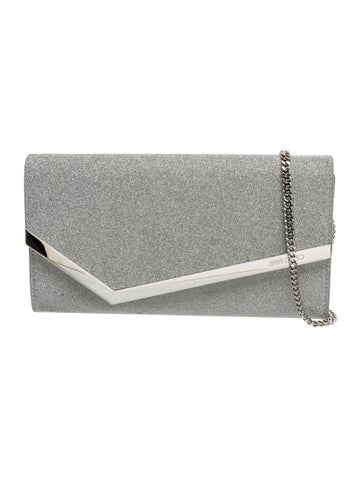 Jimmy Choo Glitter Clutch