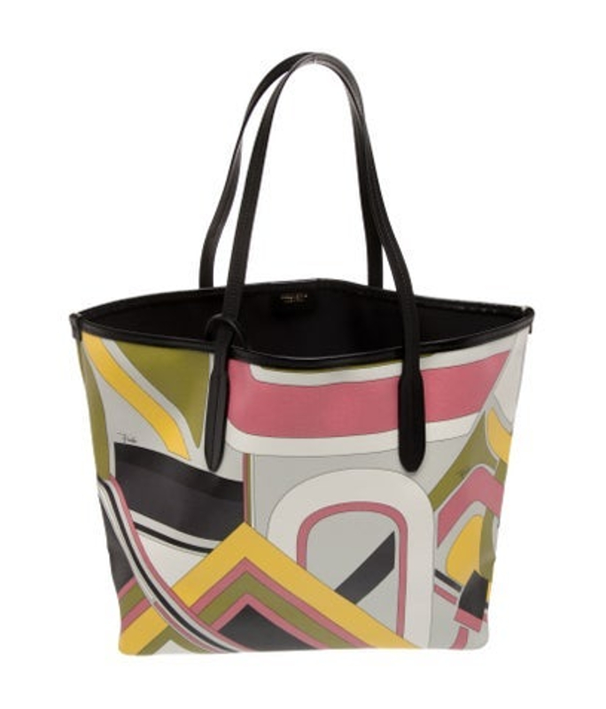 Emilio Pucci Pucci Leather Tote