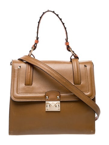 Rockstud Top Handle Bag