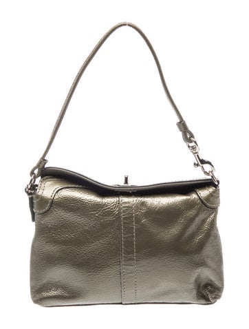 Leather Top Handle Bag