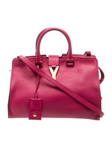 Leather Y Cabas Small