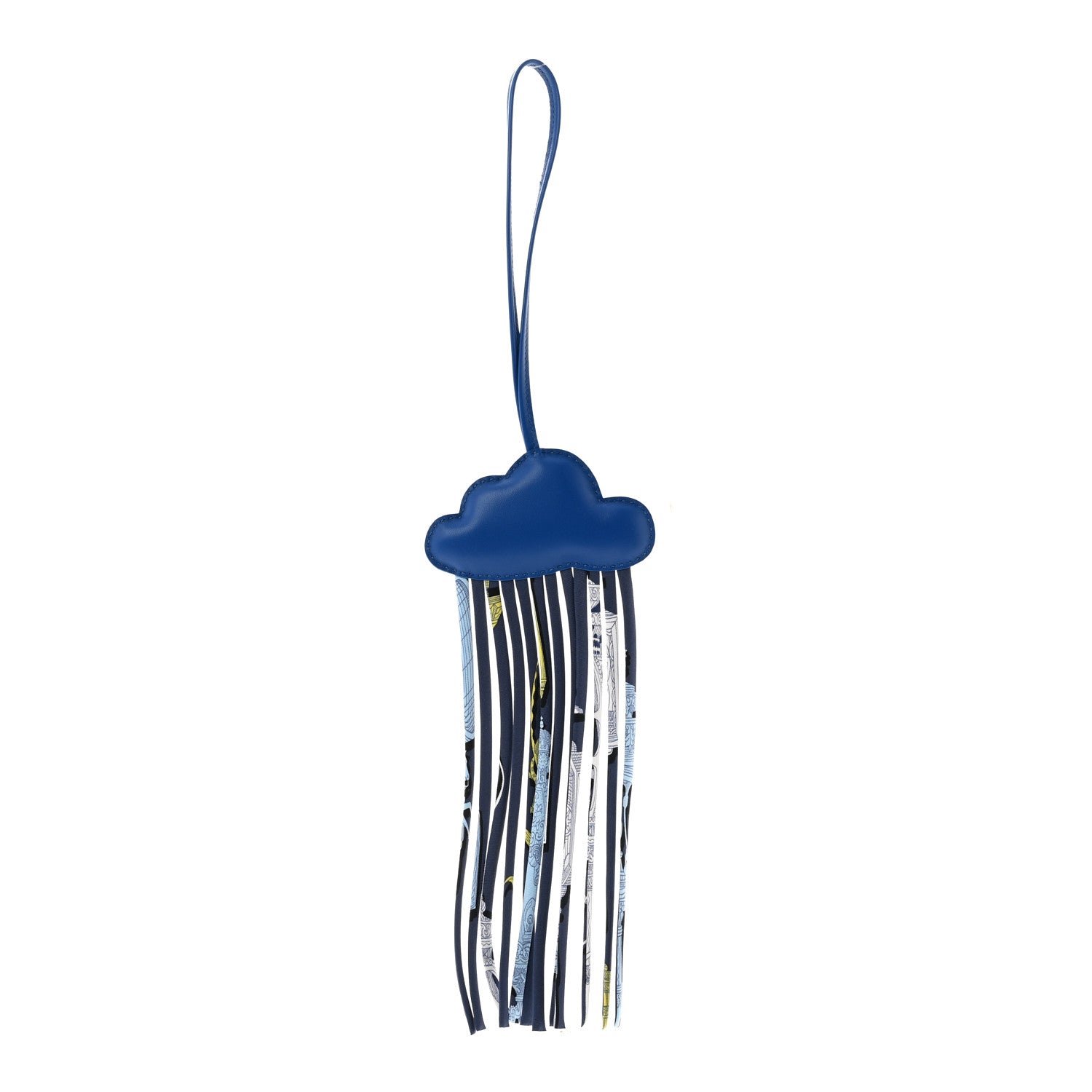 Hermes Swift Silk Twill Cord Cloud Bag Charm