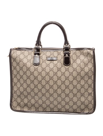 GG Supreme Top Handle Bag