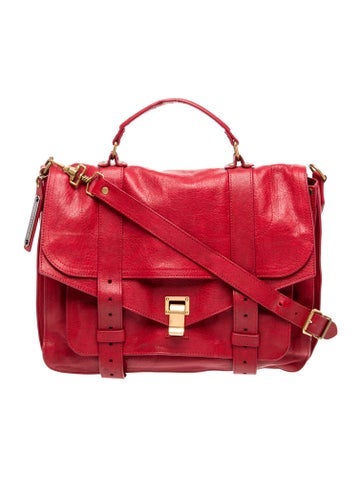 Proenza Schouler Leather Top Handle Bag