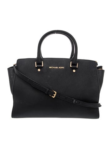 Leather Top Handle Bag