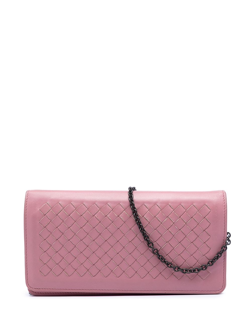 2010-2025 Nappa Intrecciato Continental Wallet on Chain crossbody bag