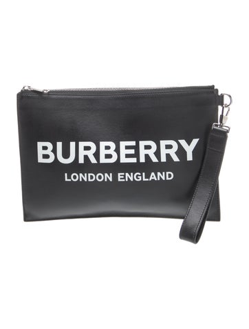 Burberry Leather Clutch