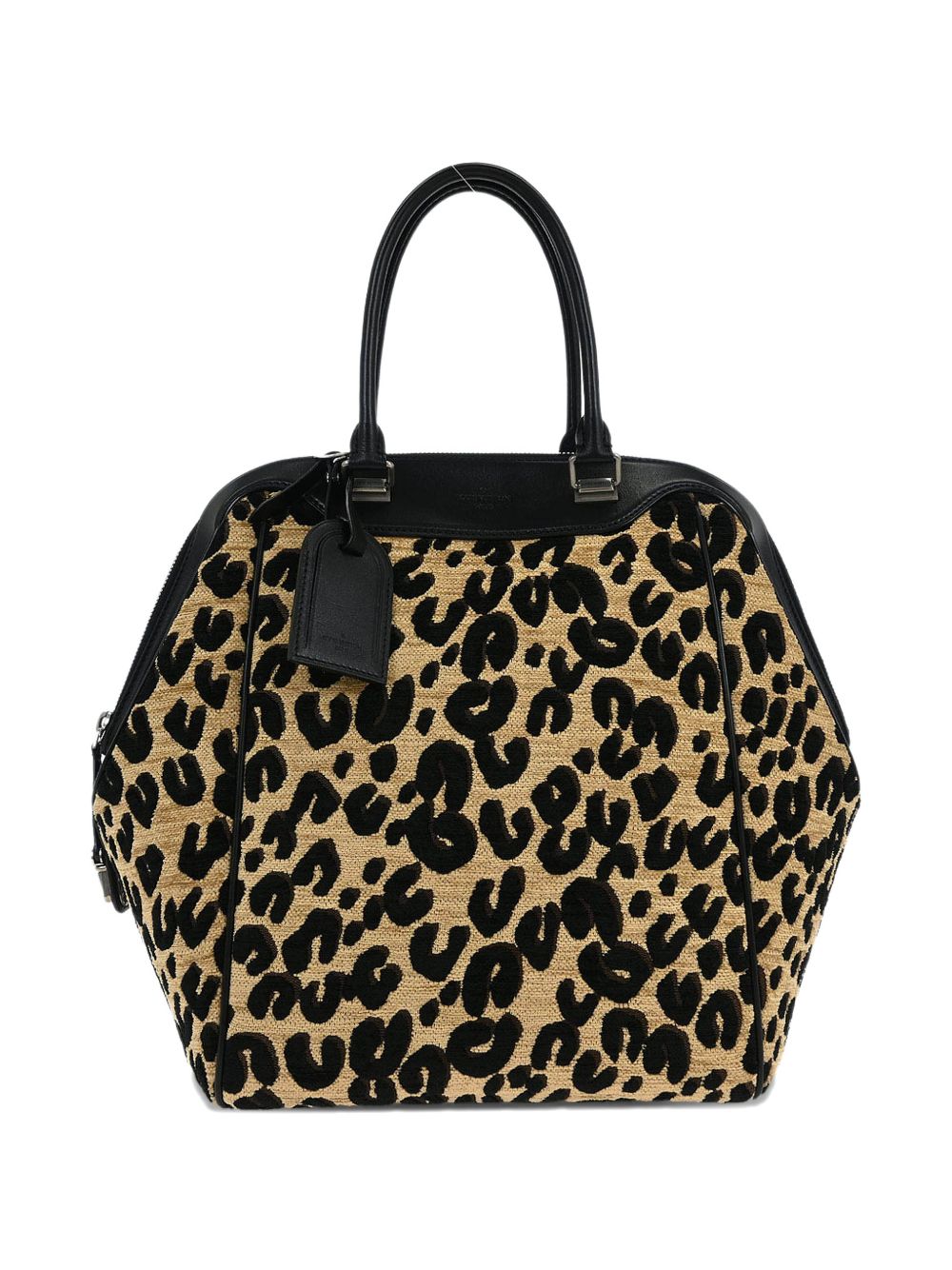 2012 leopard tote bag