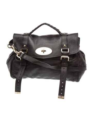 Leather Top Handle Bag