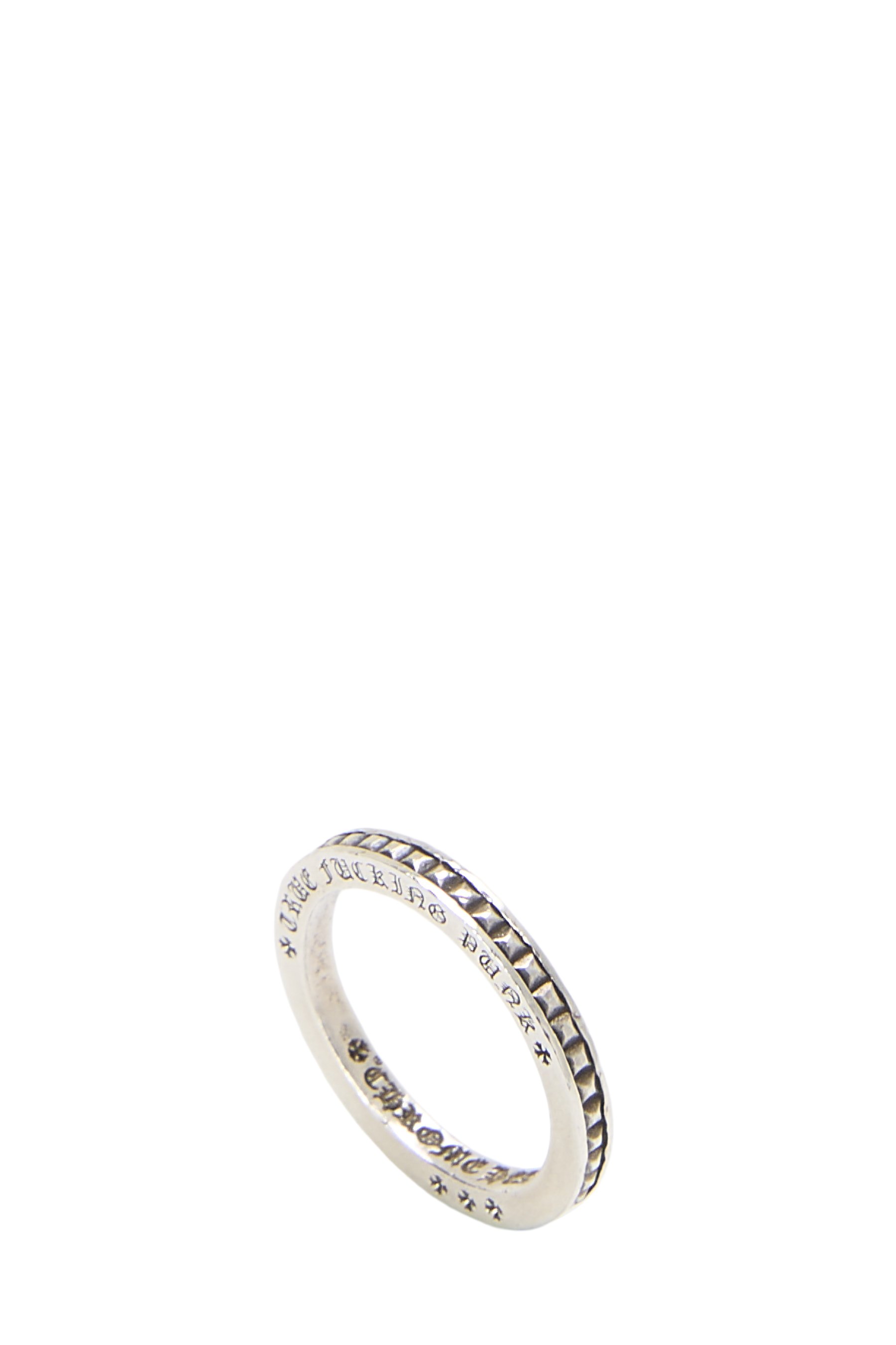 Chrome Hearts Sterling Silver True Punk Baby Ring