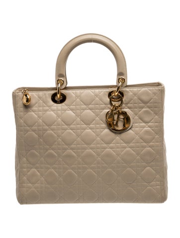 Cannage Lady Dior Large Vintage