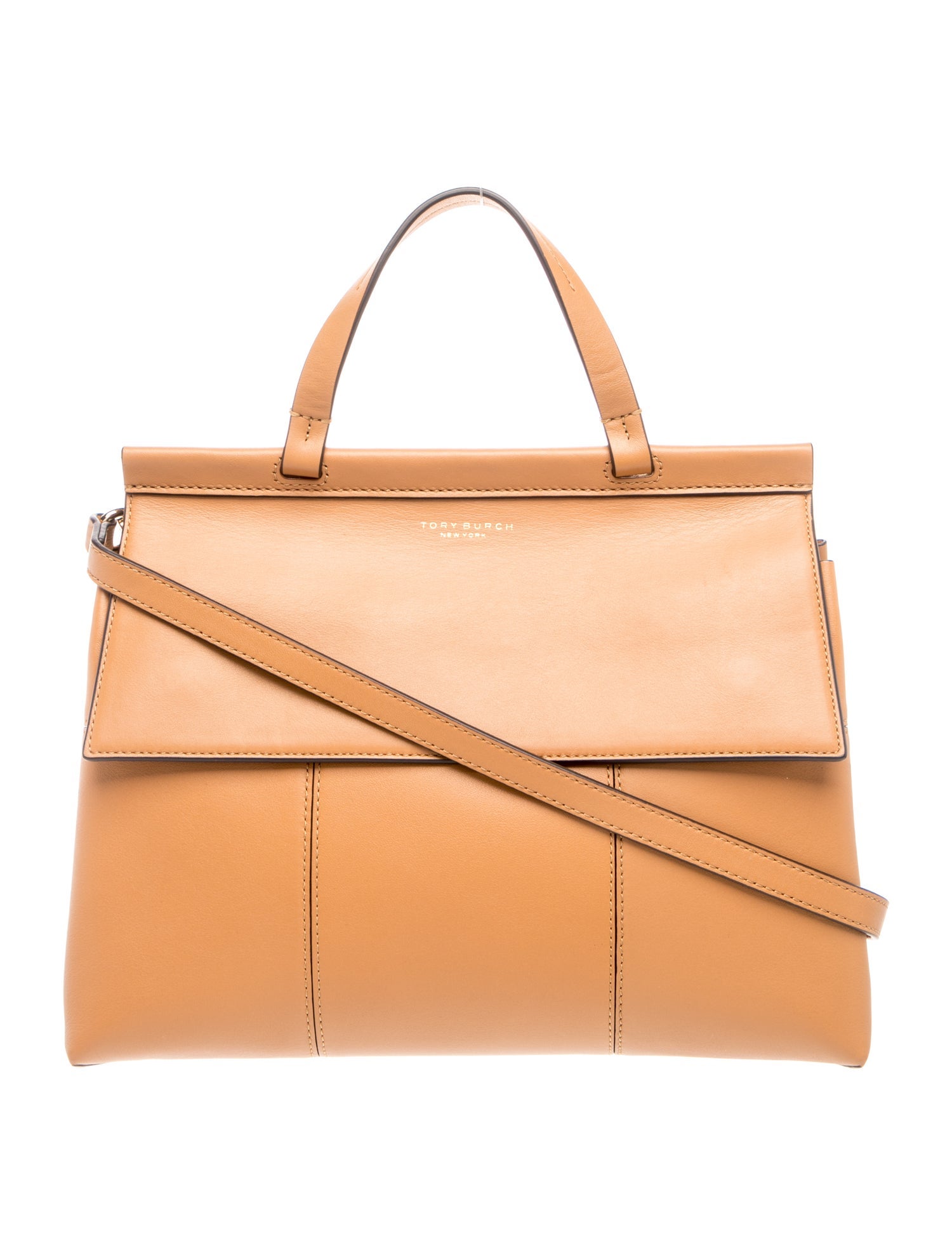 Leather Top Handle Bag