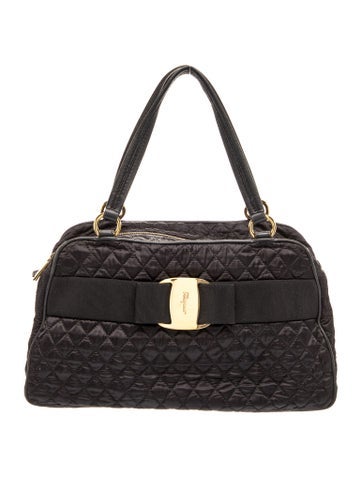Leather Top Handle Bag