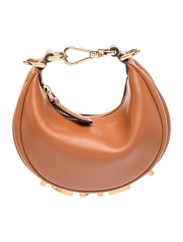Leather Fendigraphy Hobo Nano 2023