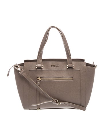 Leather Top Handle Bag