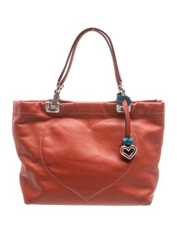Leather Top Handle Bag