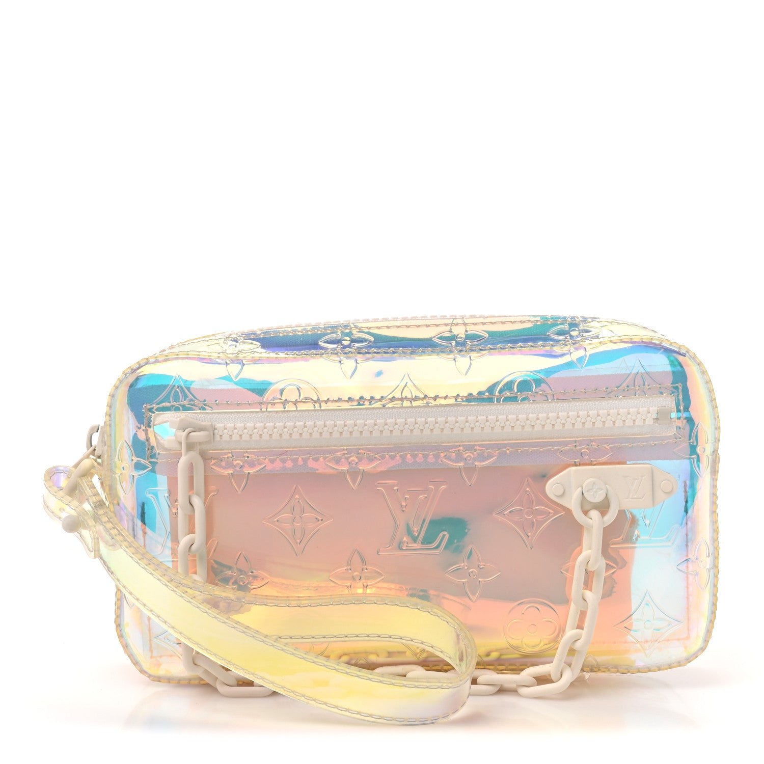 Louis Vuitton PVC Monogram Pochette Volga Iridescent Prism