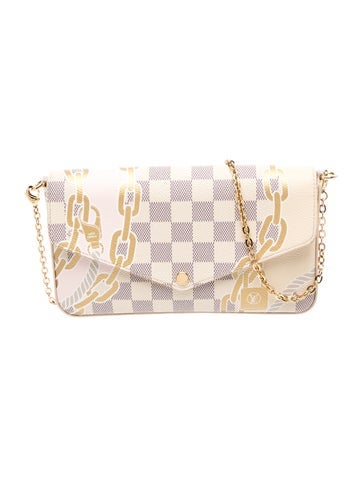 Natucial Damier Azur Pochette Félicie