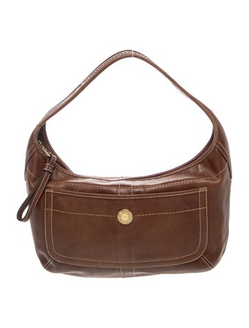 Coach Leather Shoulder Bag