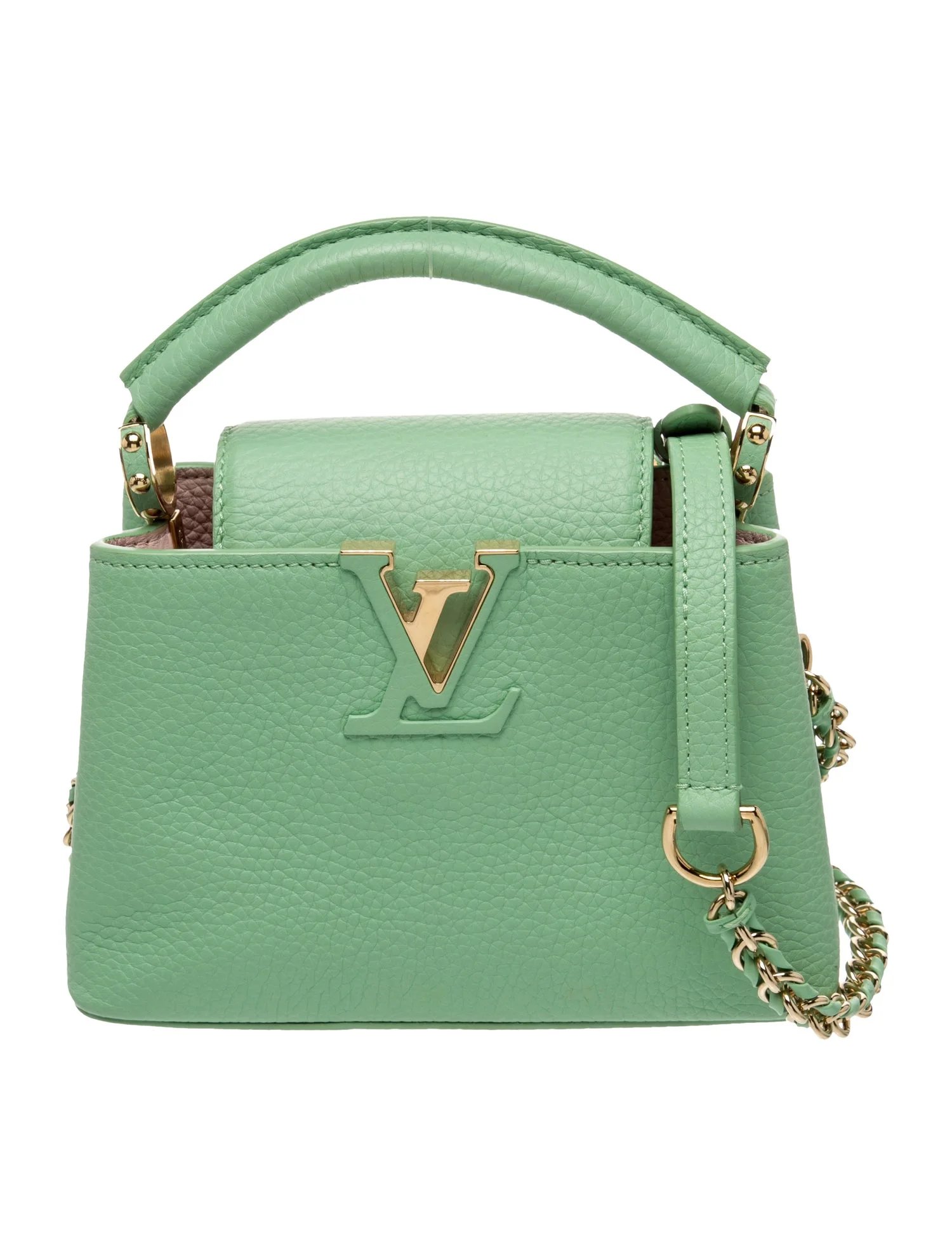Taurillon Leather Capucines Mini