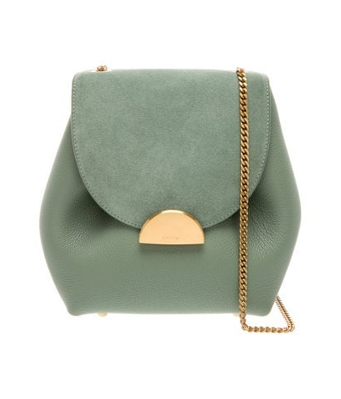 Polene Leather Crossbody Bag