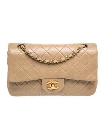 Quilted Classic Small Double Flap Bag