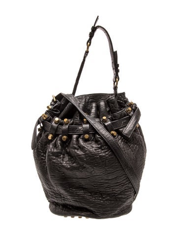 Leather Bucket Bag