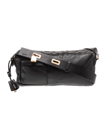 Prada Saffiano Leather Shoulder Bag