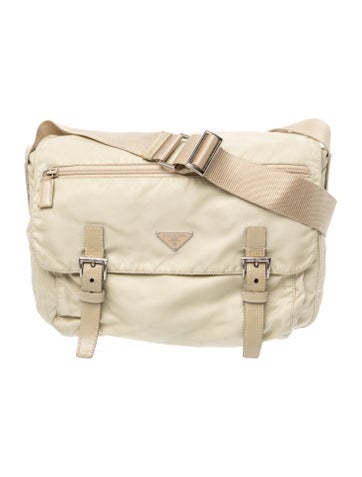 Tessuto Nylon Messenger Bag