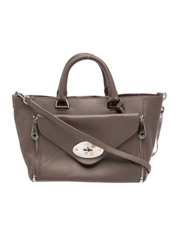 Leather Top Handle Bag