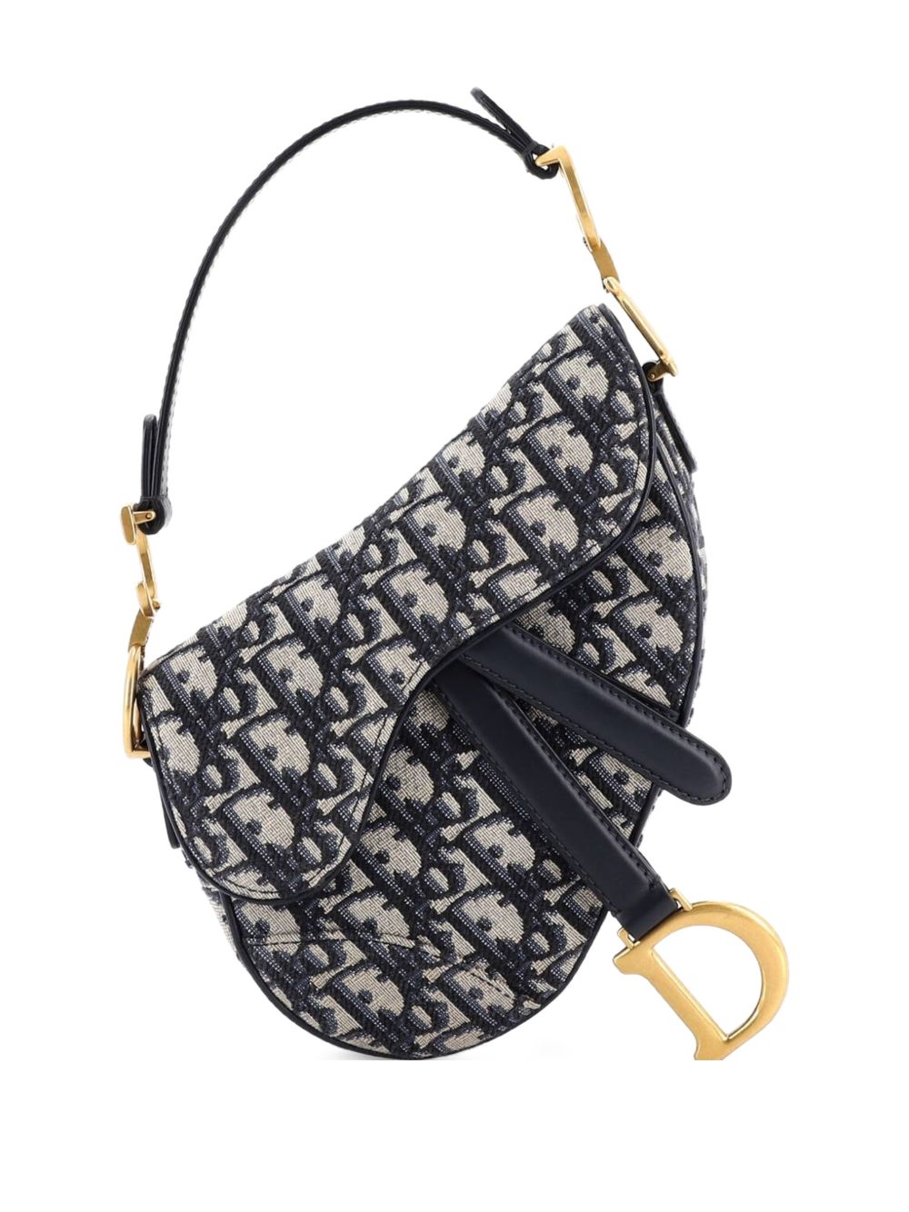 Saddle Handbag Oblique Canvas Mini shoulder bag