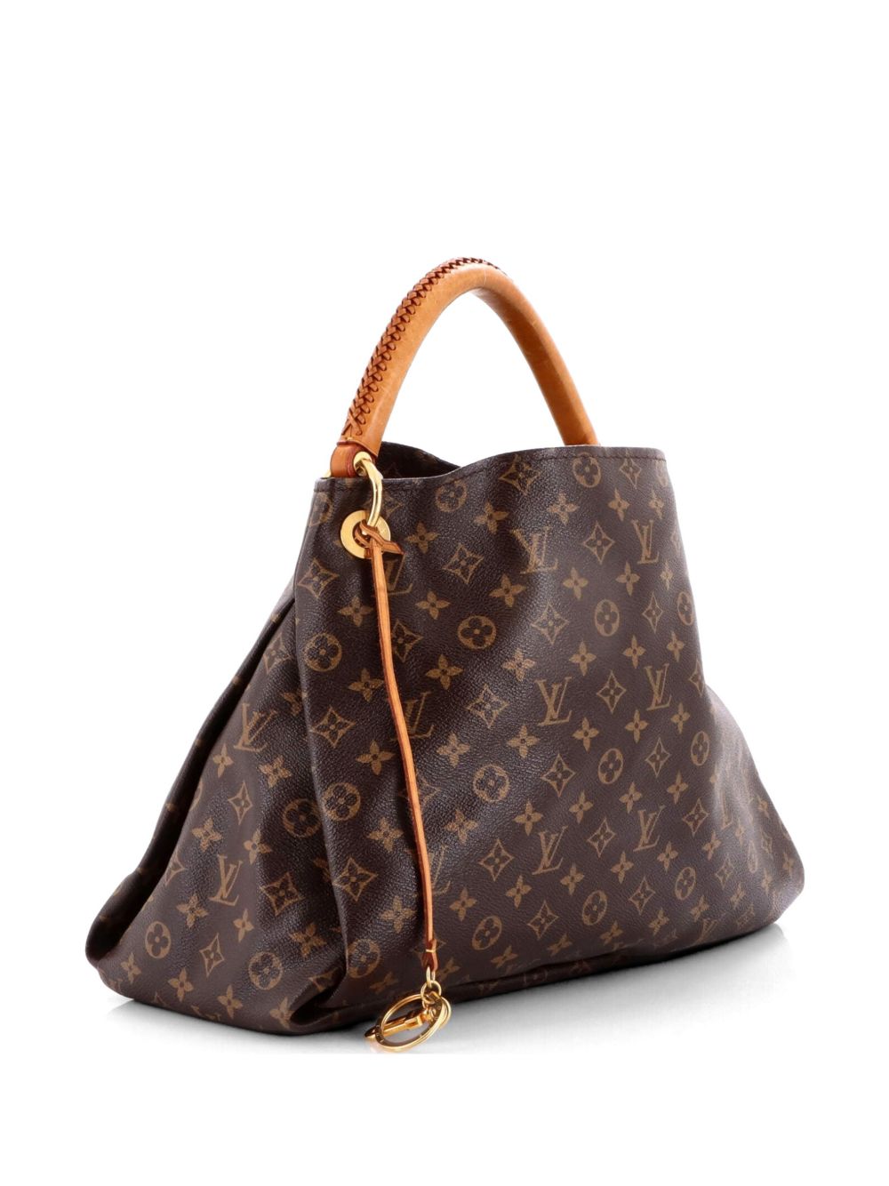 Artsy Handbag Monogram Canvas MM hobo bag