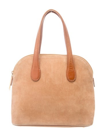 Leather Top Handle Bag