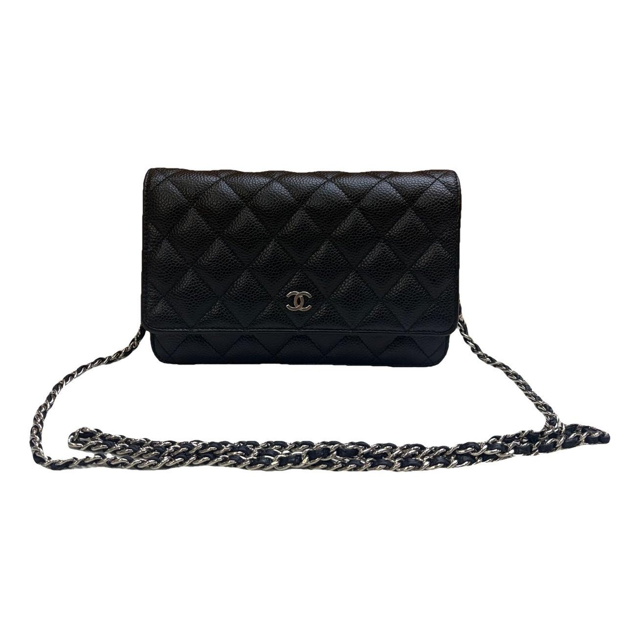 Wallet On Chain Timeless/Classique leather crossbody bag