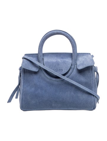 Staud Suede Top Handle Bag