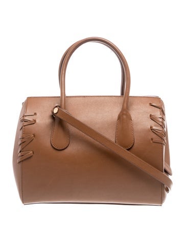 Nina Ricci Leather Top Handle Bag