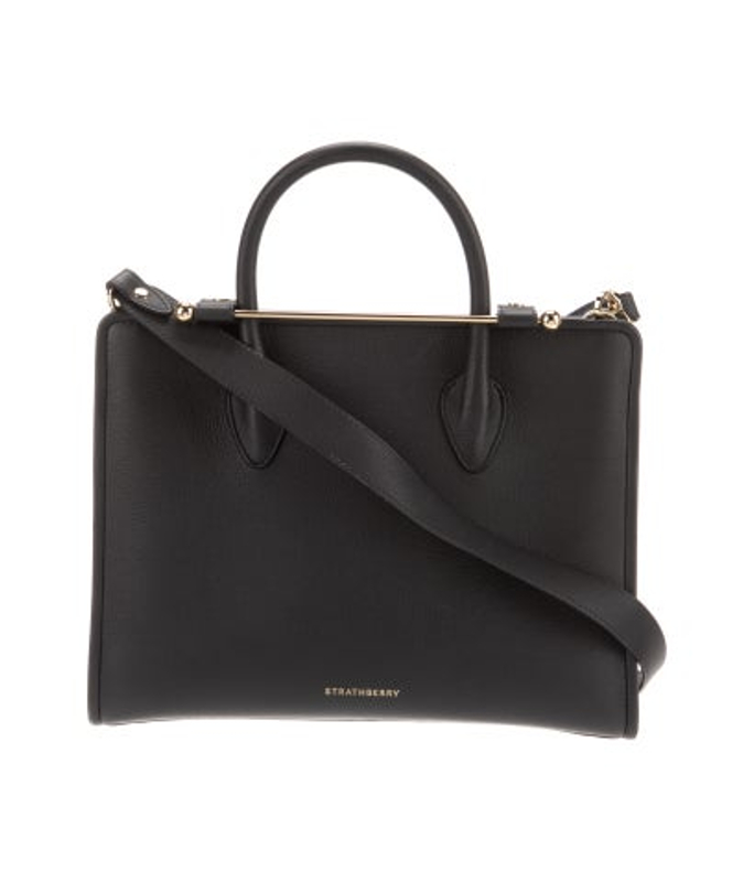 Strathberry Leather Top Handle Bag
