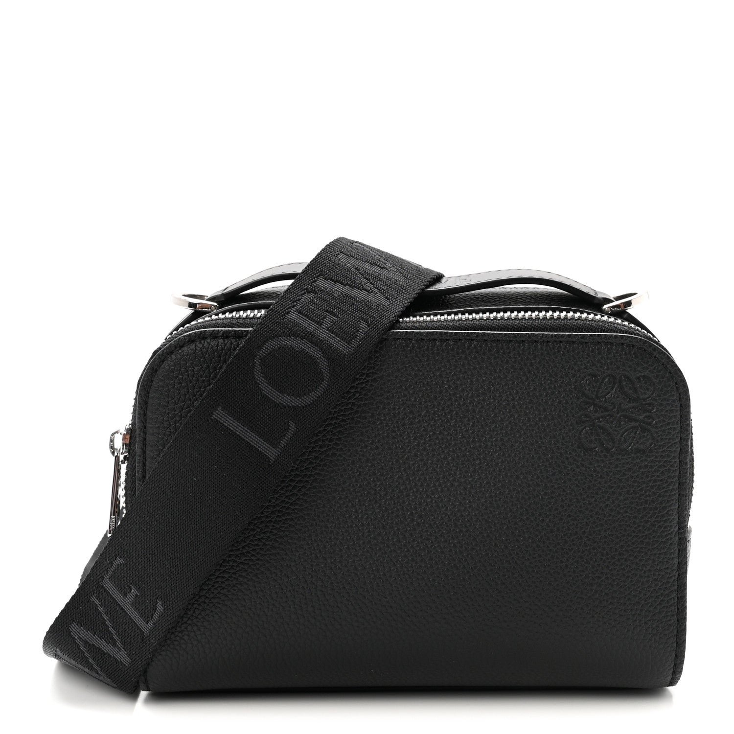 Loewe Soft Calfskin Mini Camera Bag Black