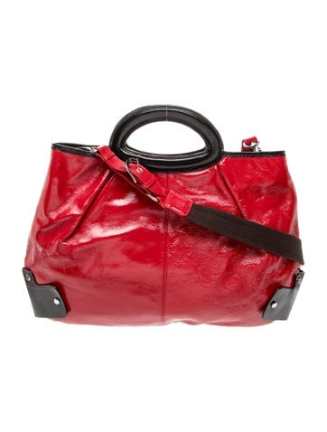 Patent Leather Shoulder Bag
