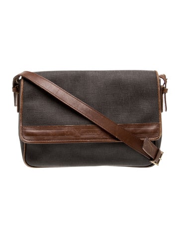 Lanvin Leather Messenger Bag
