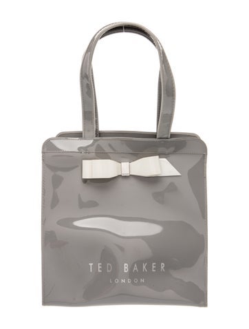 Patent Leather Top Handle Bag