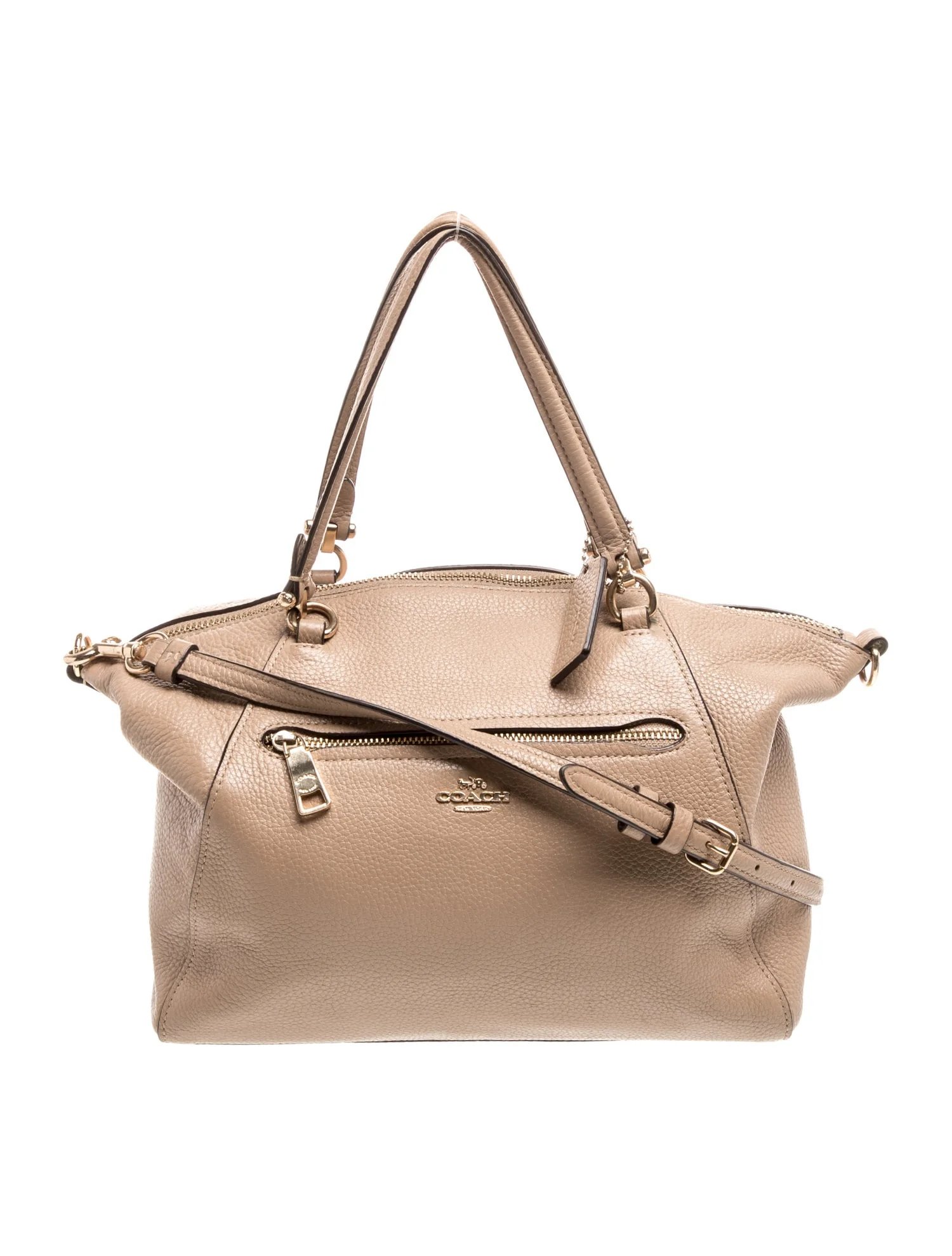 Leather Top Handle Bag