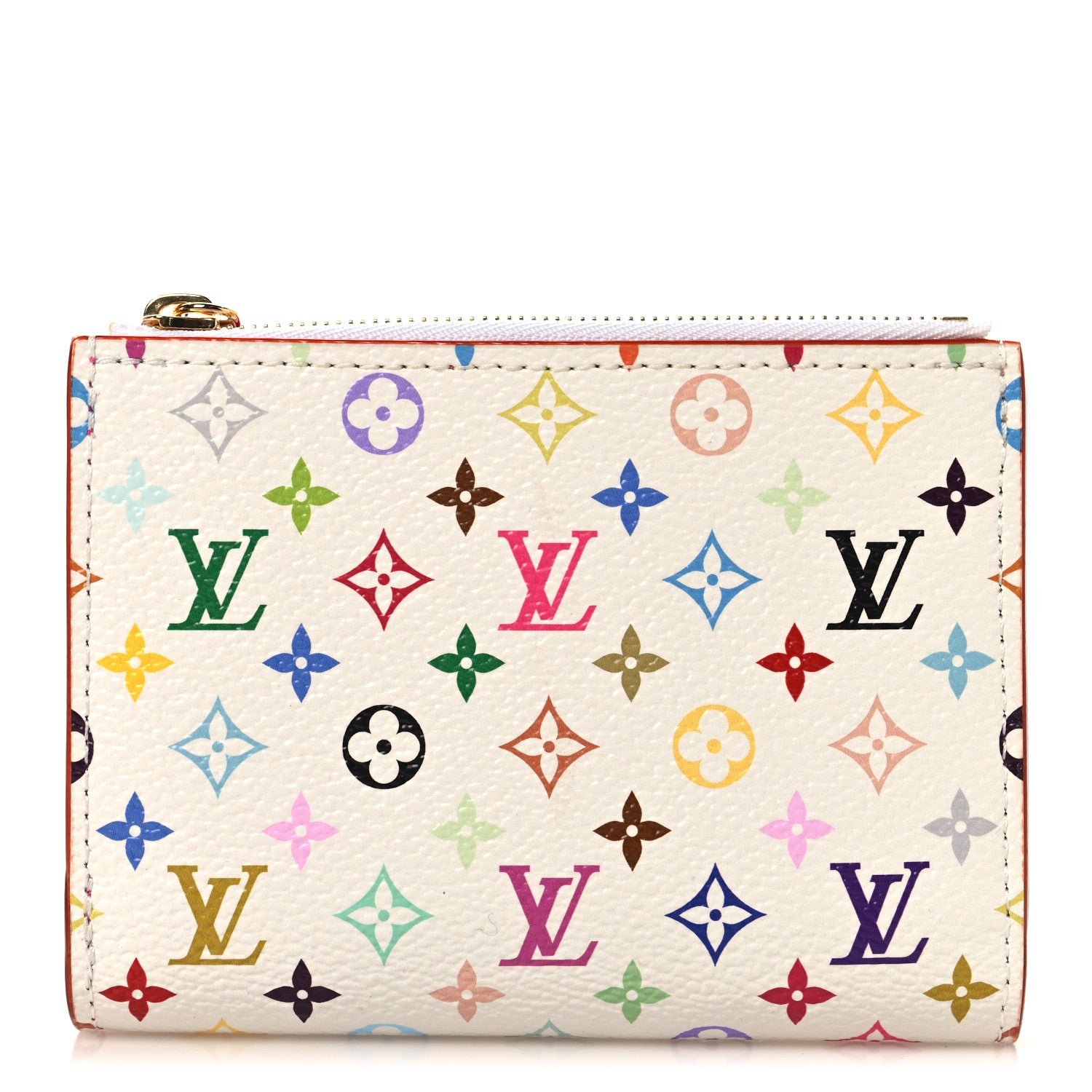 Louis Vuitton LV X TM Monogram Multicolor Lisa Wallet White
