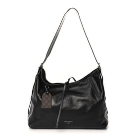 Louis Vuitton Lambskin CarryAll Vibe MM Black