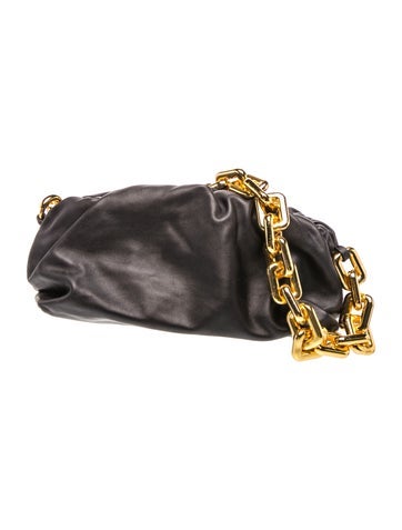 Leather Chain Pouch Small