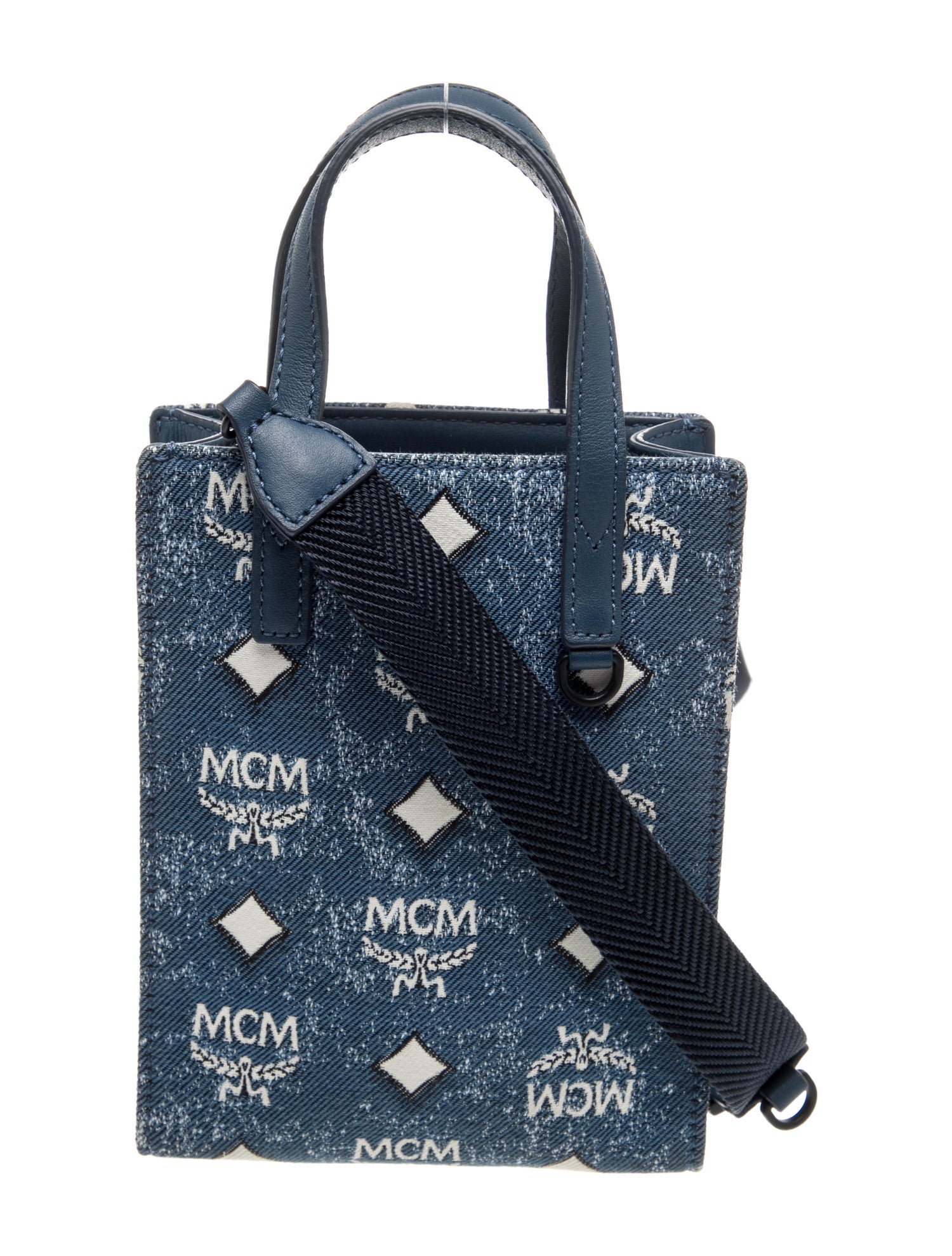 MCM Canvas Crossbody Bag