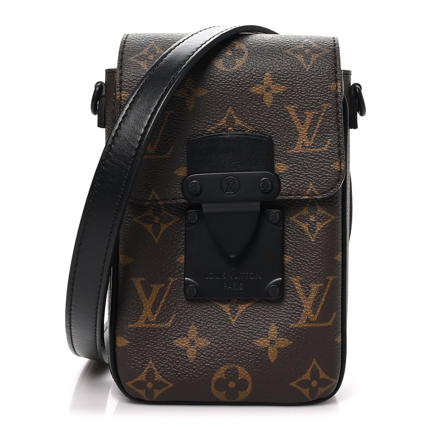 Louis Vuitton Monogram S Lock Vertical Wearable Wallet