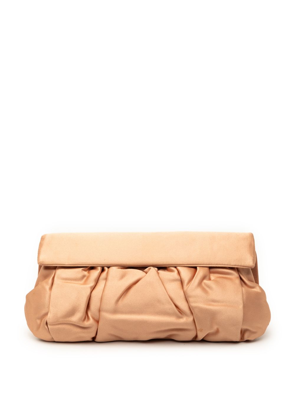 2010-2026 Pleated Satin Flap clutch bag